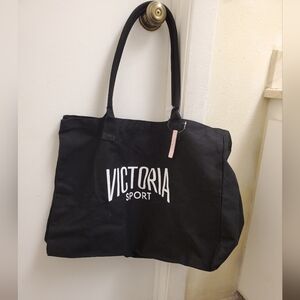 New with tags Victoria's secret black tote bag